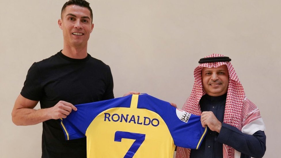 C羅等著名球星，近年紛紛加盟沙特足球聯賽。