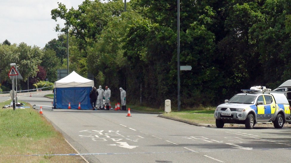 Second arrest over fatal 'hit-and-run' near GCHQ in Cheltenham - BBC News