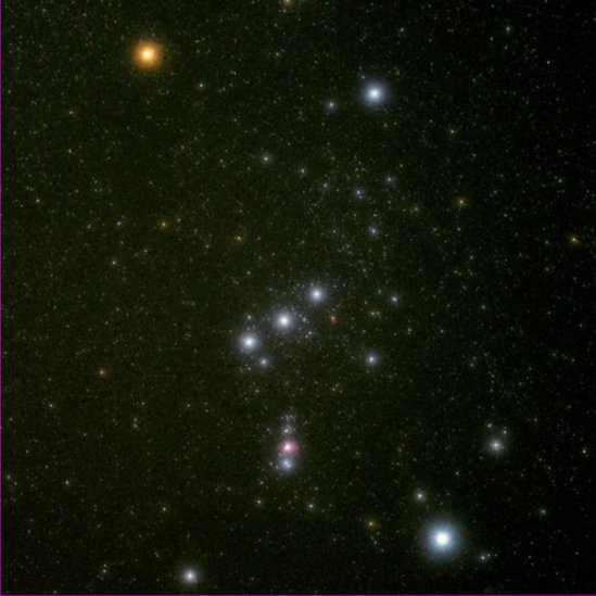 Estrellas de la Constelación de Orión