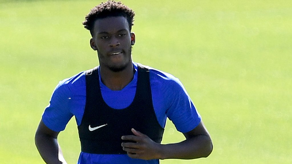 Callum Hudson-Odoi: Chelsea forward back in training after arrest