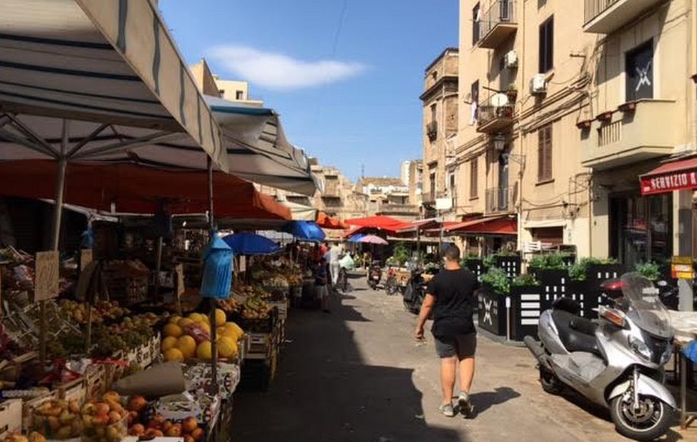 Palermo sokakları