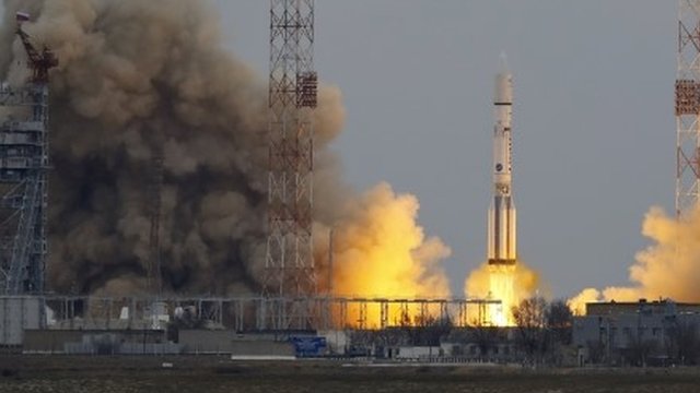 Blast off for Europe Russia Mars mission - BBC News