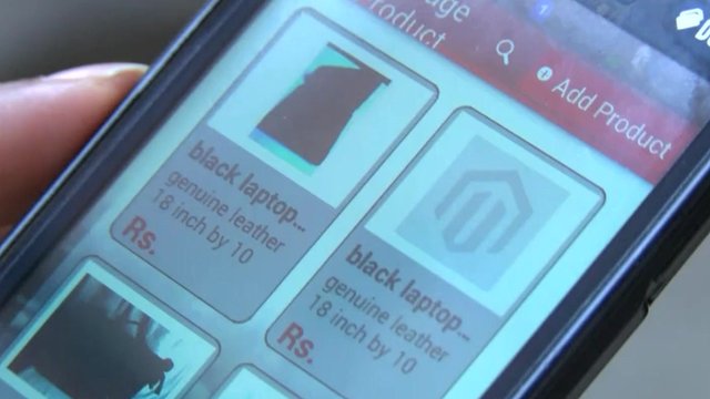 Smartphone app offering direct sales to consumers
