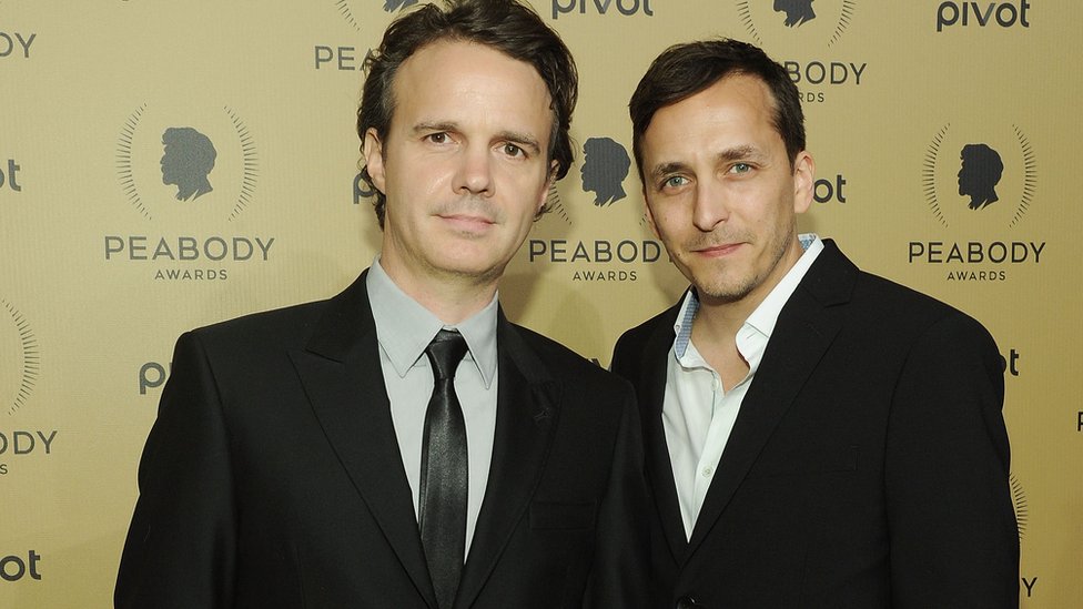 Craig Renaud e Brent Renaud participam da 74ª Cerimônia Anual de Prêmios Peabody em Cipriani Wall Street em 31 de maio de 2015 em Nova York