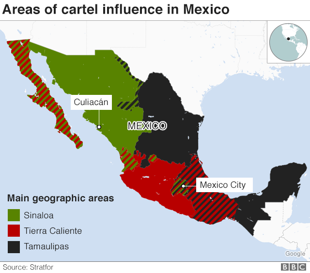 Mexico Cartel Map 2021 Vector U S Map    109325429 Mexico Cartels Oct 22 10 19 Map640 Nc 