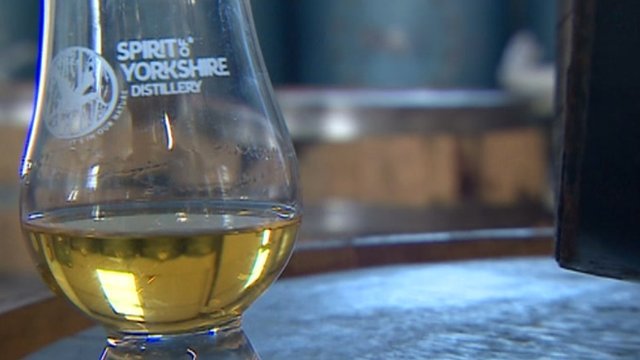 Whisky from the Spirit of Yorkshire distillery near Hunmanby
