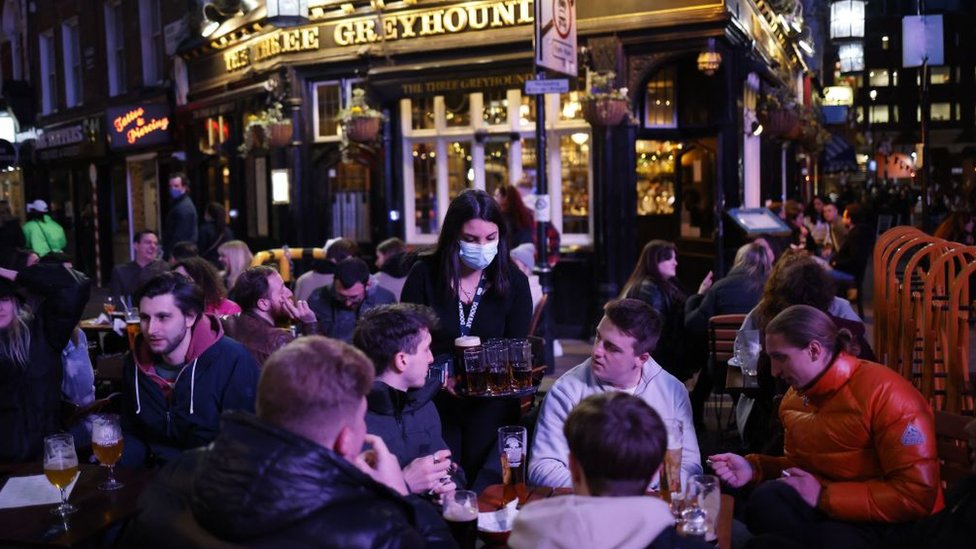 London, 12. april 2021.