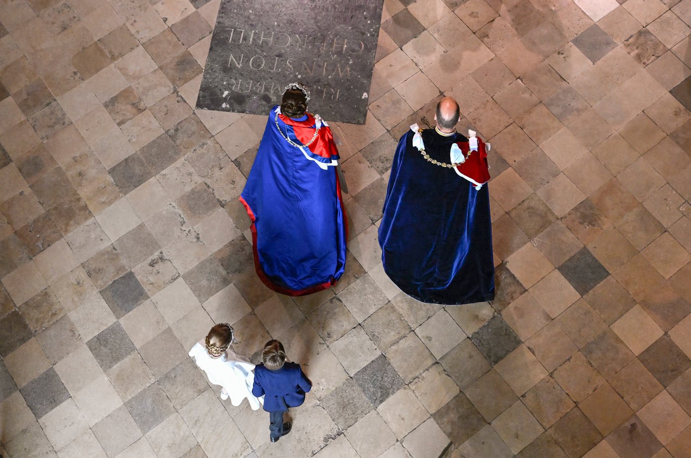 Catherine, Princess of Wales, Prince William, Prince of Wales, Princess Charlotte of Wales and Prince Louis of Wales