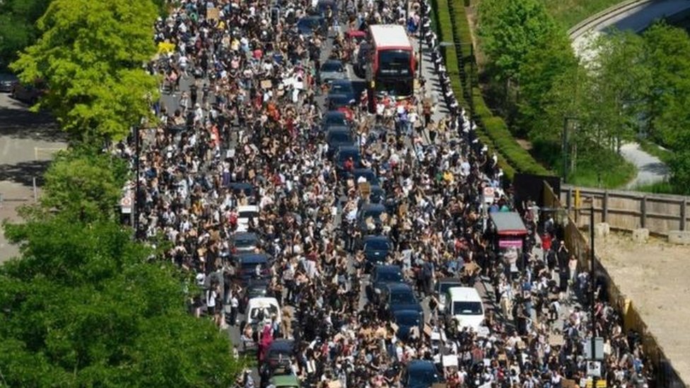 مظاهرة في لندن
