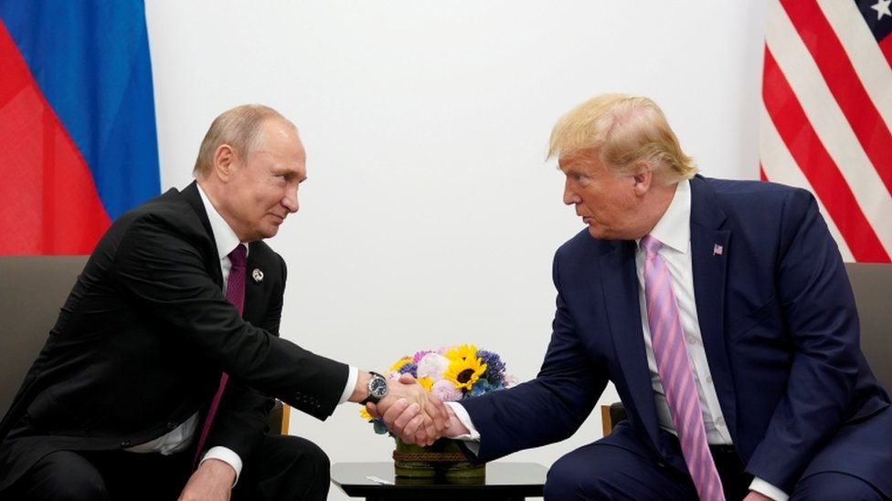 Putin i Tramp 2019.