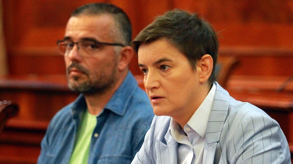 Ministar poljoprivrede Branislav Nedimović i premijerka Ana Brnabić