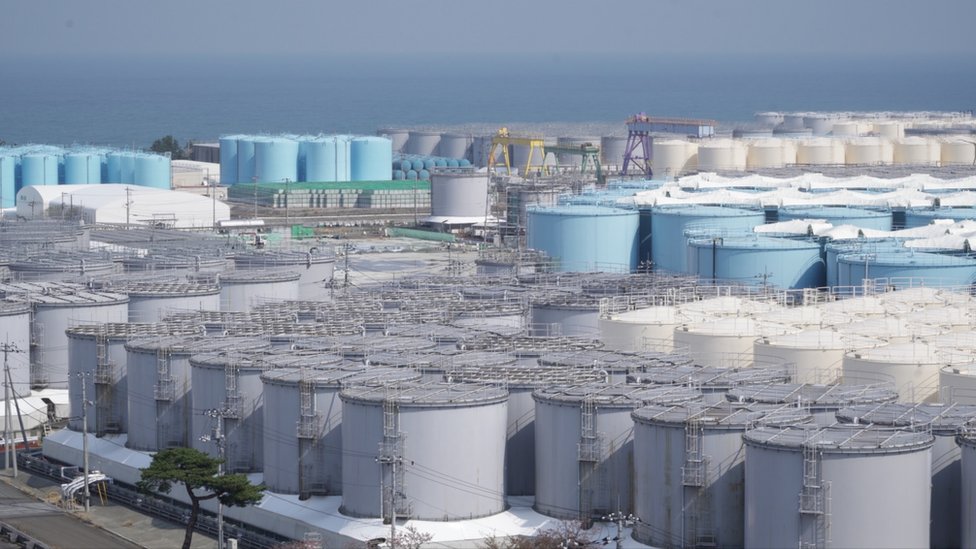 經處理的核廢水已經存了超過1000個儲罐。