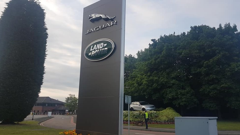 Solihull Jaguar Land Rover Staff Treated Chemical Incident Bbc News