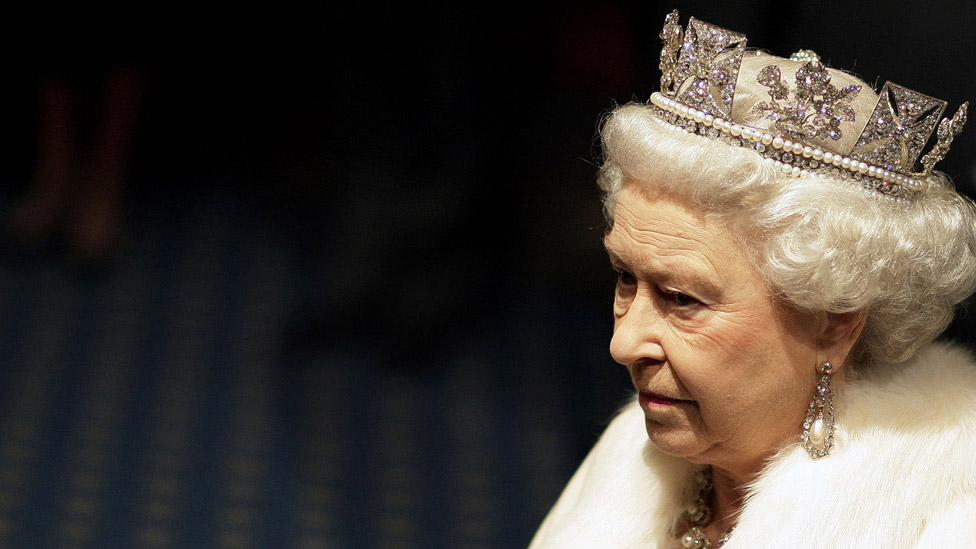 Still from Channel 4's Her Majesty the Queen