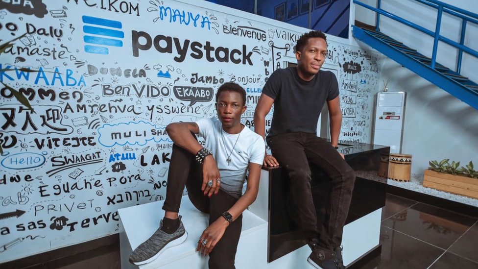 Paystack founders Ezra Olubi and Shola Akinlade