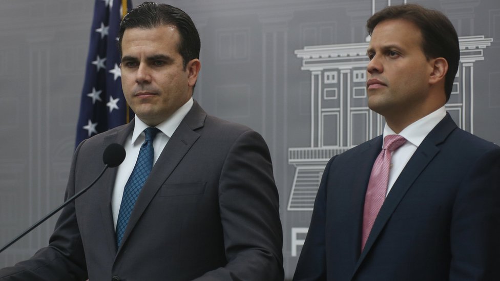 El gobernador de Puerto Rico, Ricardo Rosselló, pidió que se acuda al Título III e inicie el proceso de quiebra. El gobernador de Puerto Rico, Ricardo Rosselló