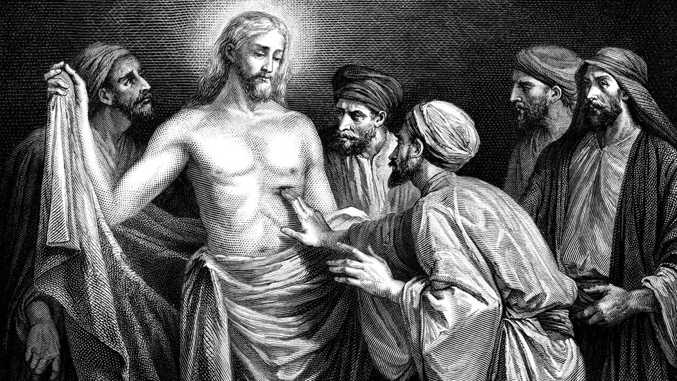 Ilustración de Jesus y apóstoles