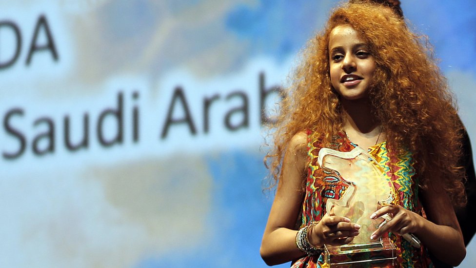 Aktris Saudi Waad Mohammed
