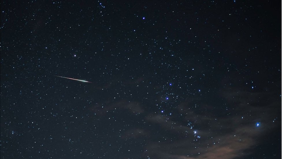 Geminid Meteor in Wales