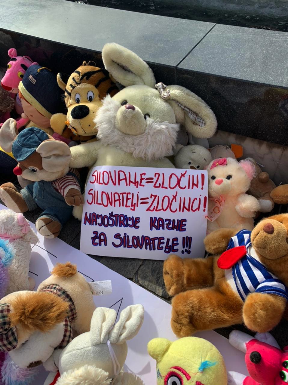protest crna gora pedofilija