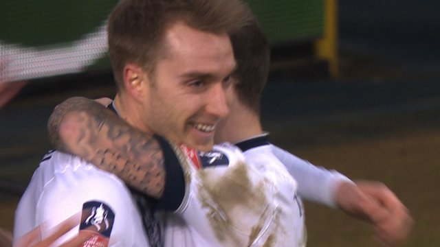 Tottenham's Christian Eriksen