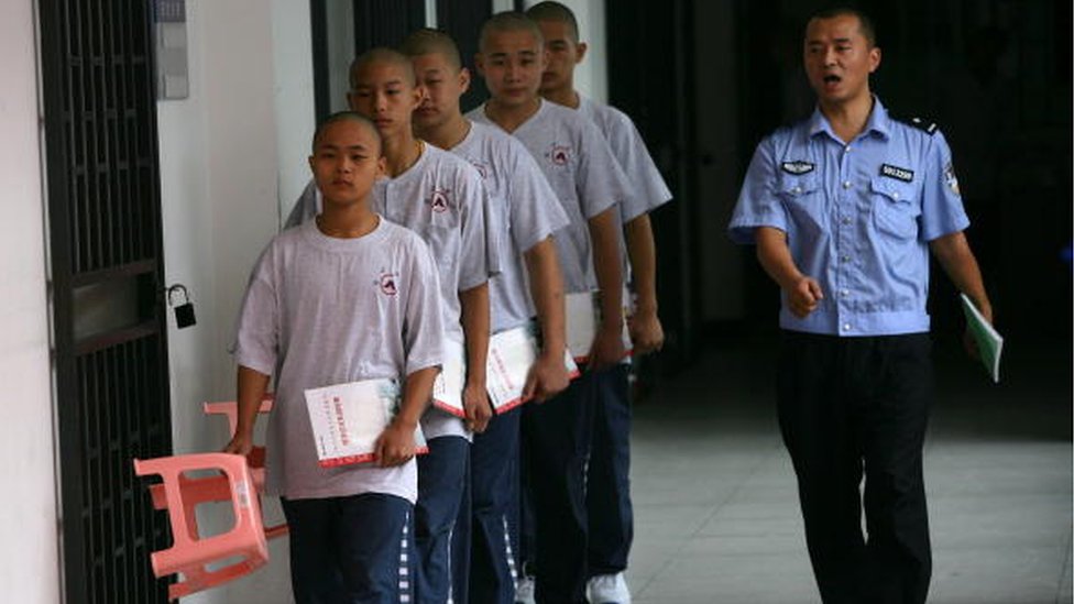 Несовершеннолетние правонарушители в Чунцине, Китай