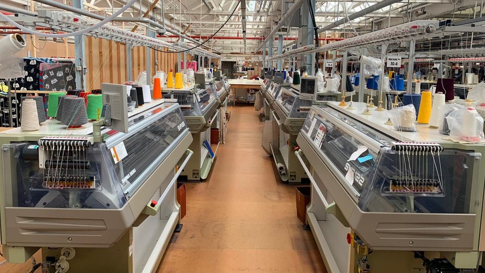 пустая текстильная фабрика