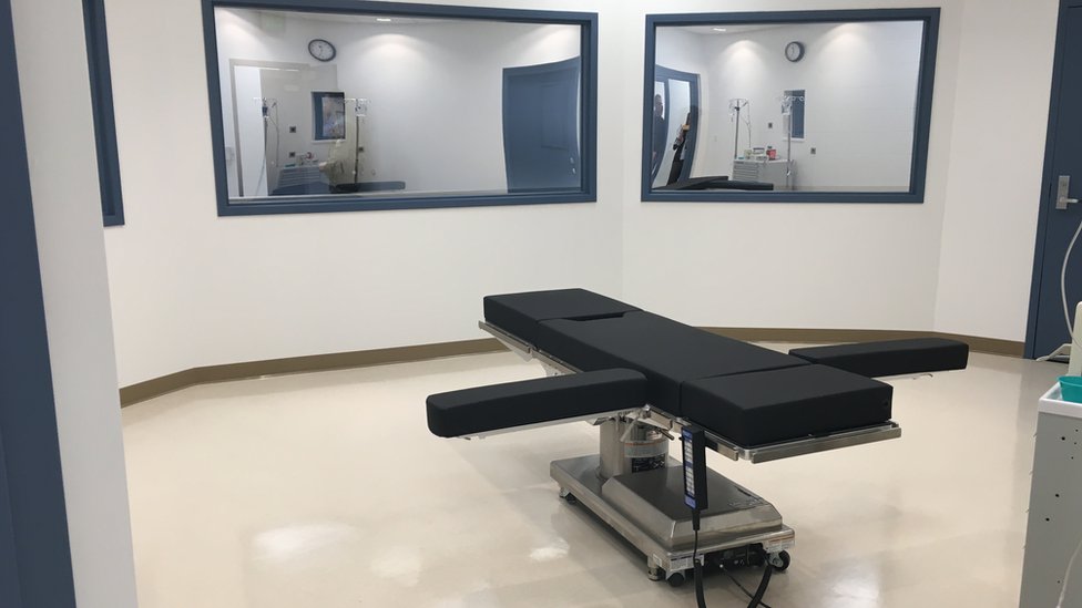 La nueva sala de ejecuciones de la prisión de Ely en Nevada.