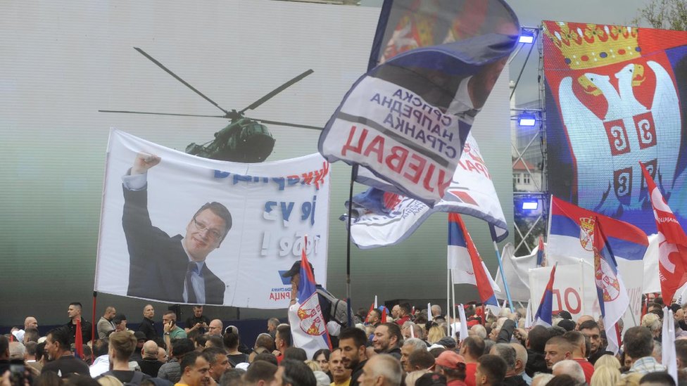 miting, vučić