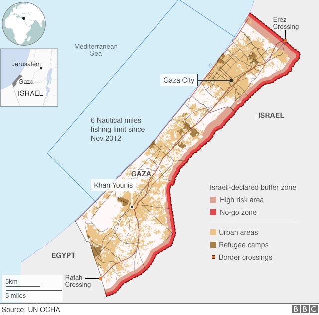 Israel Palestinian Conflict Life In The Gaza Strip Bbc News