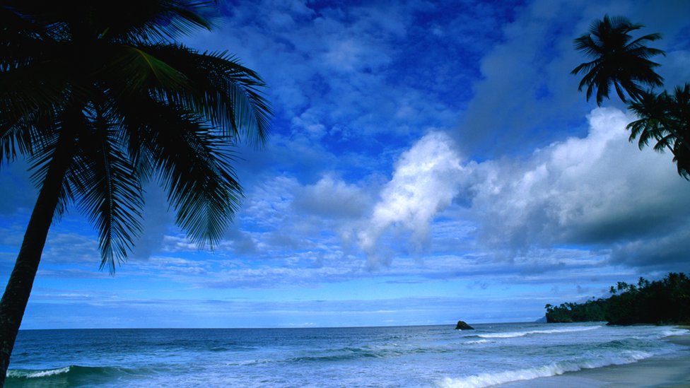 Playa en Trinidad