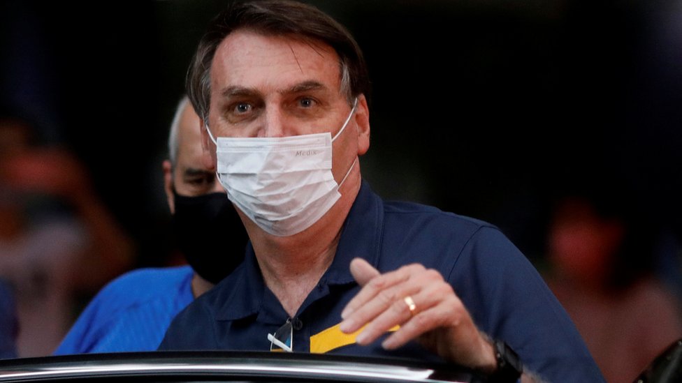 Jair Bolsonaro, presidente de Brasil