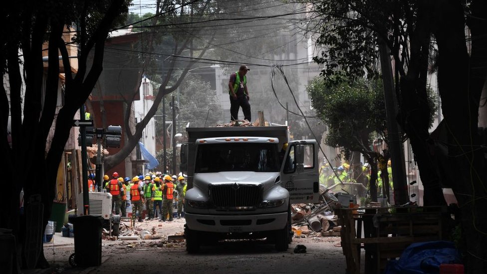 Lo más importante es tener claras las prioridades. Terremoto en México