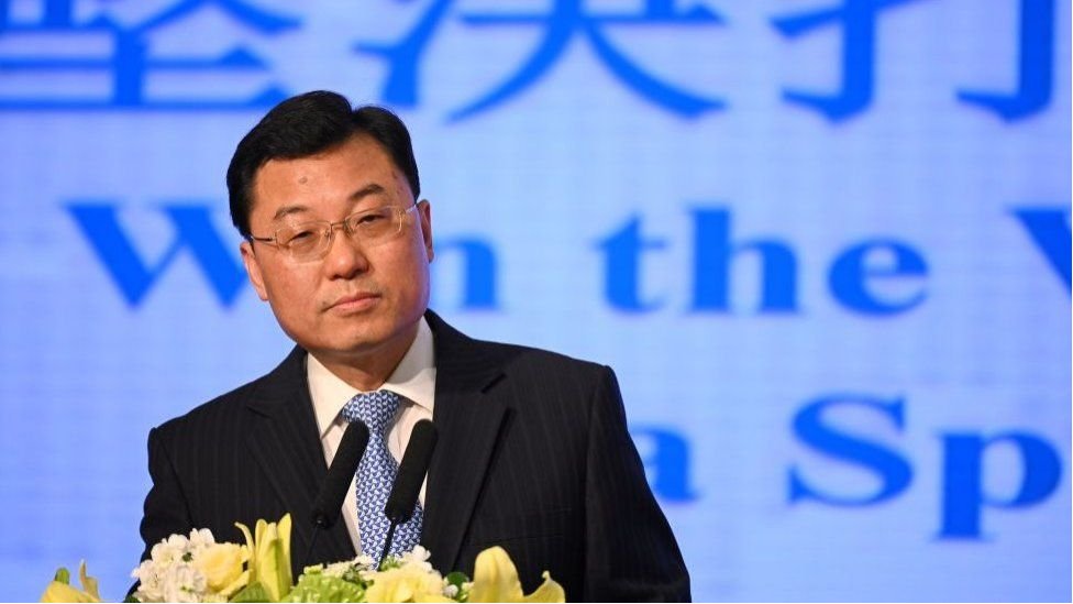 中國外交部副部長謝峰在天津會談期間措辭強硬。