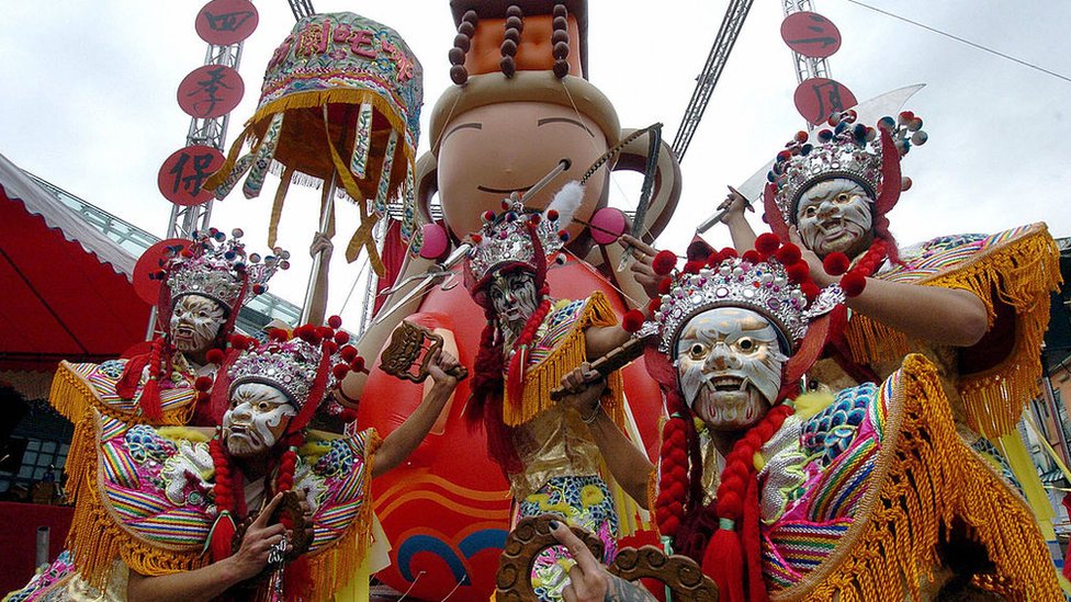 台北的媽祖節通常能吸引數十萬人參加。