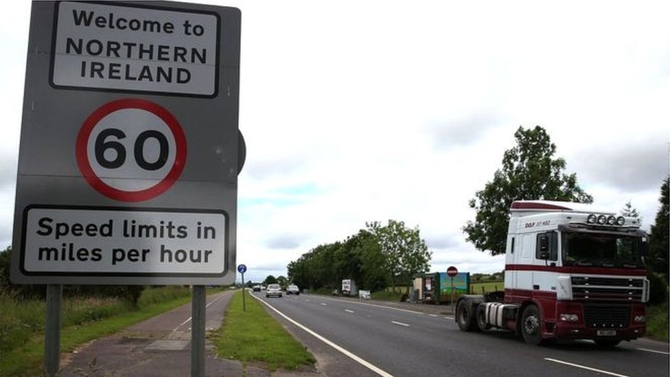 Знак ирландской границы