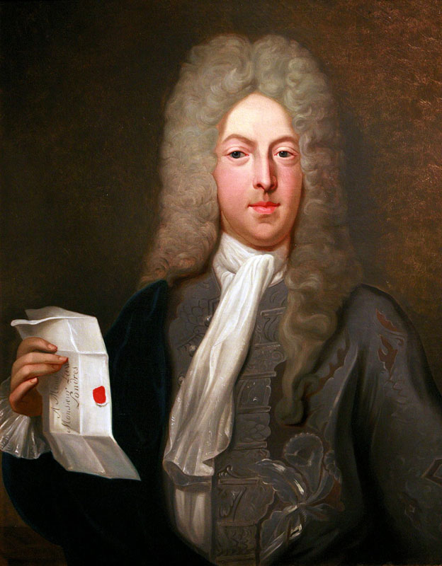 Papel más precioso que el oro y la plata. (John Law retratado por Alexis Simon Belle) John Law retratado por Alexis Simon Belle