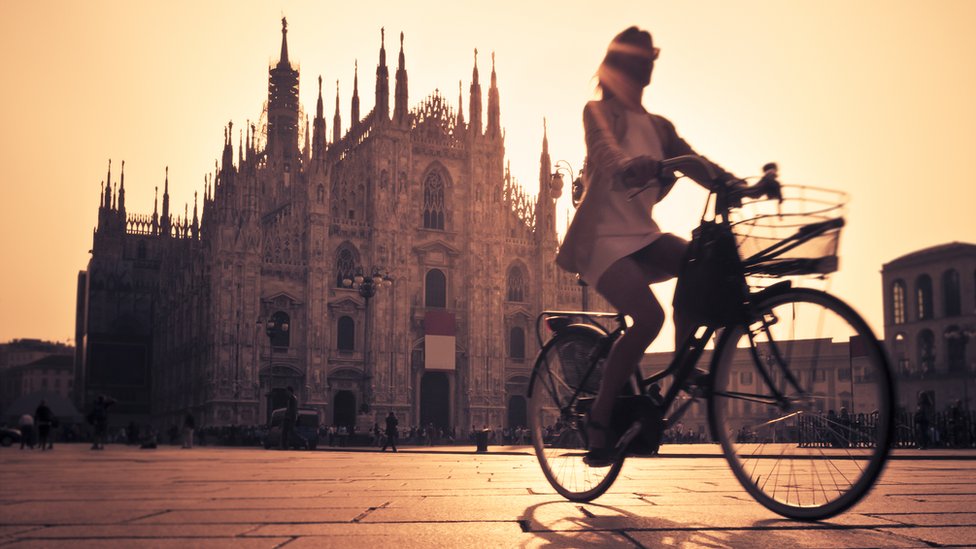 Велоспорт в Милане, Италия