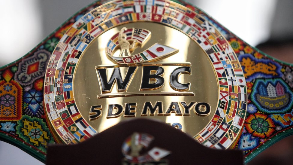 El cinturón diseñado por un artista huichol es considerado una obra de arte, aunque Canelo Álvarez aseguro que no lo aceptará si gana la pelea. Cinturón