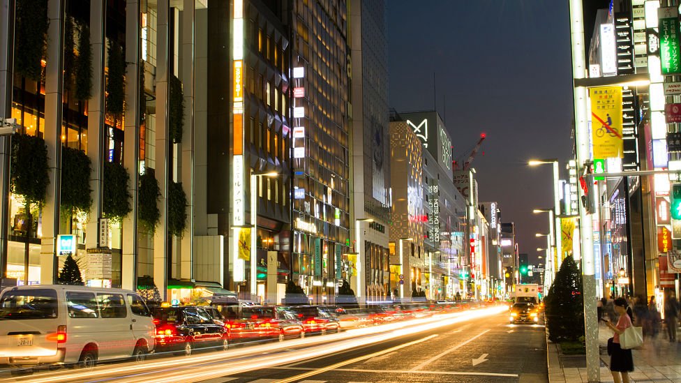 Streets in Japan