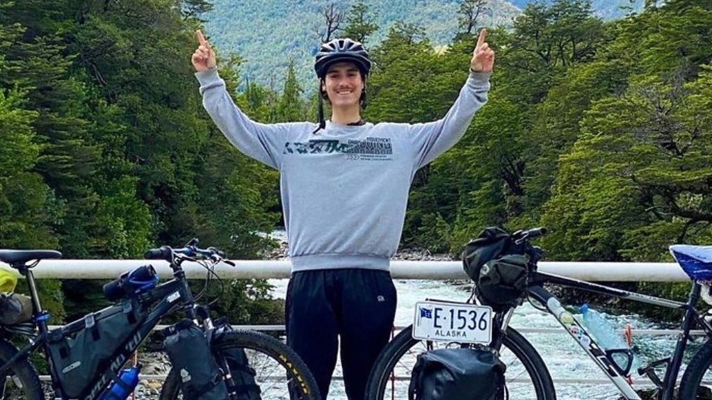 The teenager who cycled from Alaska to Argentina