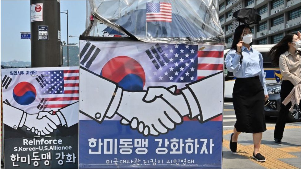 拜登出訪的一個重要意圖是加強美韓聯盟。
