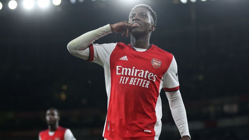 Arsenal 2-0 Leeds United: Goalscorer Eddie Nketiah has future at club, says Mikel Arteta