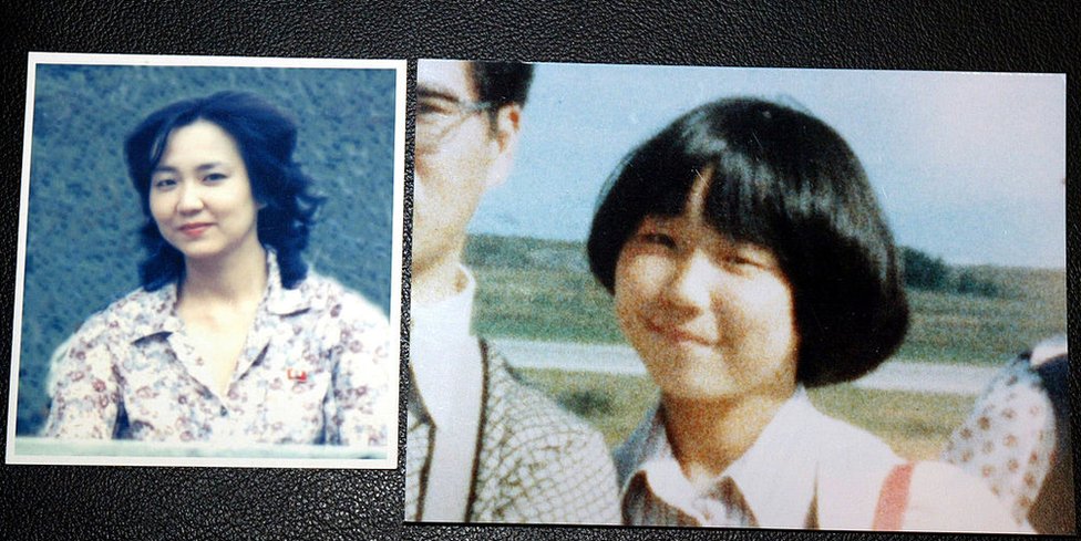 Megumi a los 13, y supuestamente a los 20, según Corea del Norte.