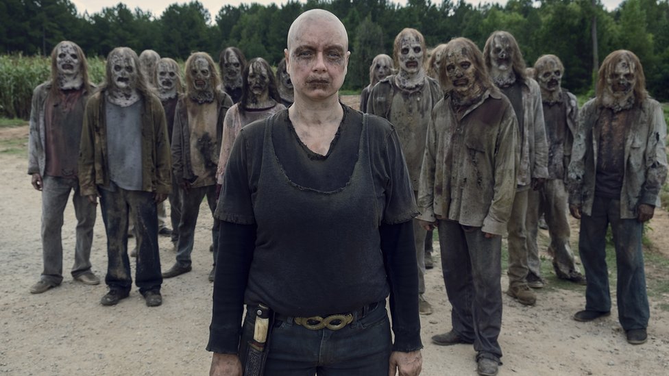 Samantha Morton as Alpha inThe Walking Dead with The Whisperers