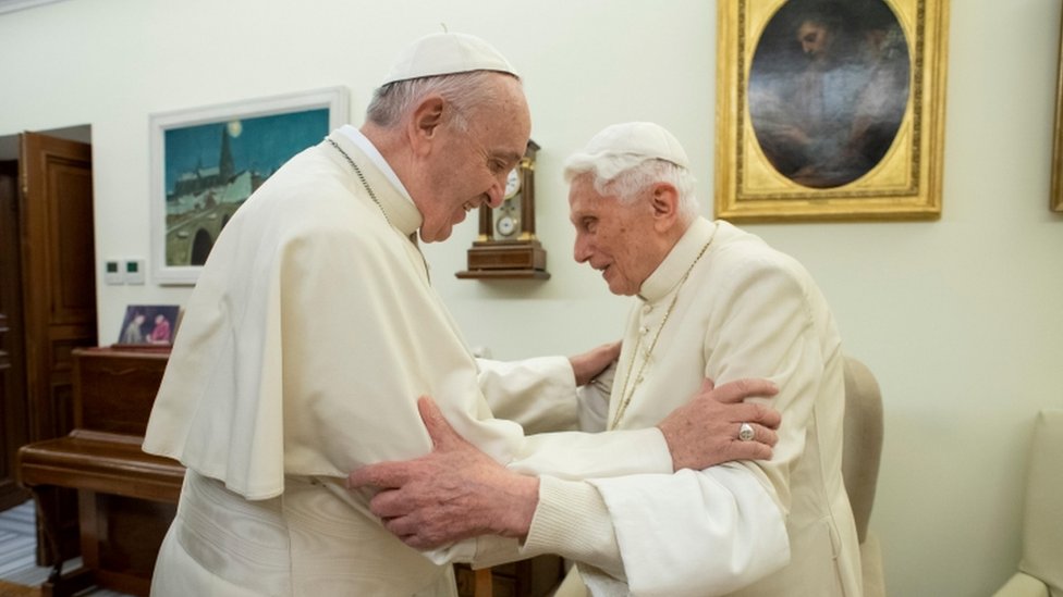 Papa Franja i papa Benedikt