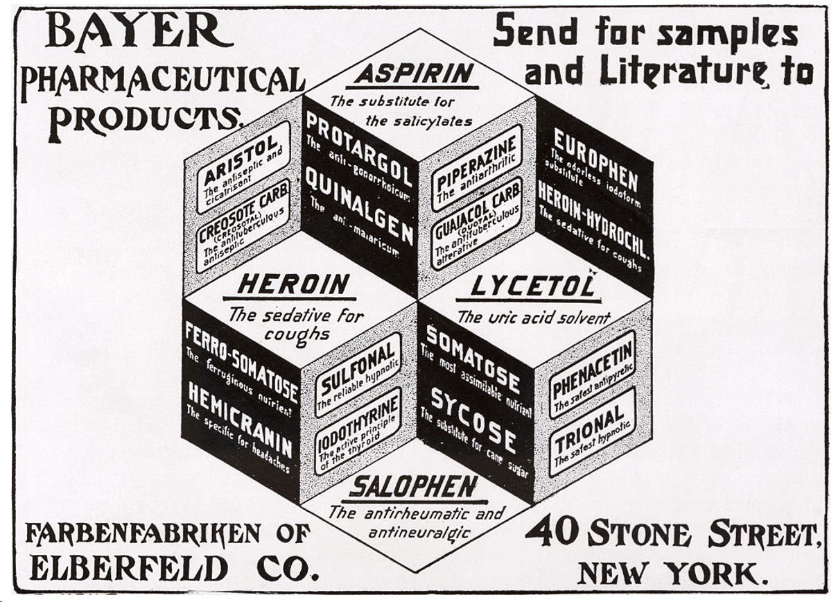 Anuncio de los productos de Bayer
