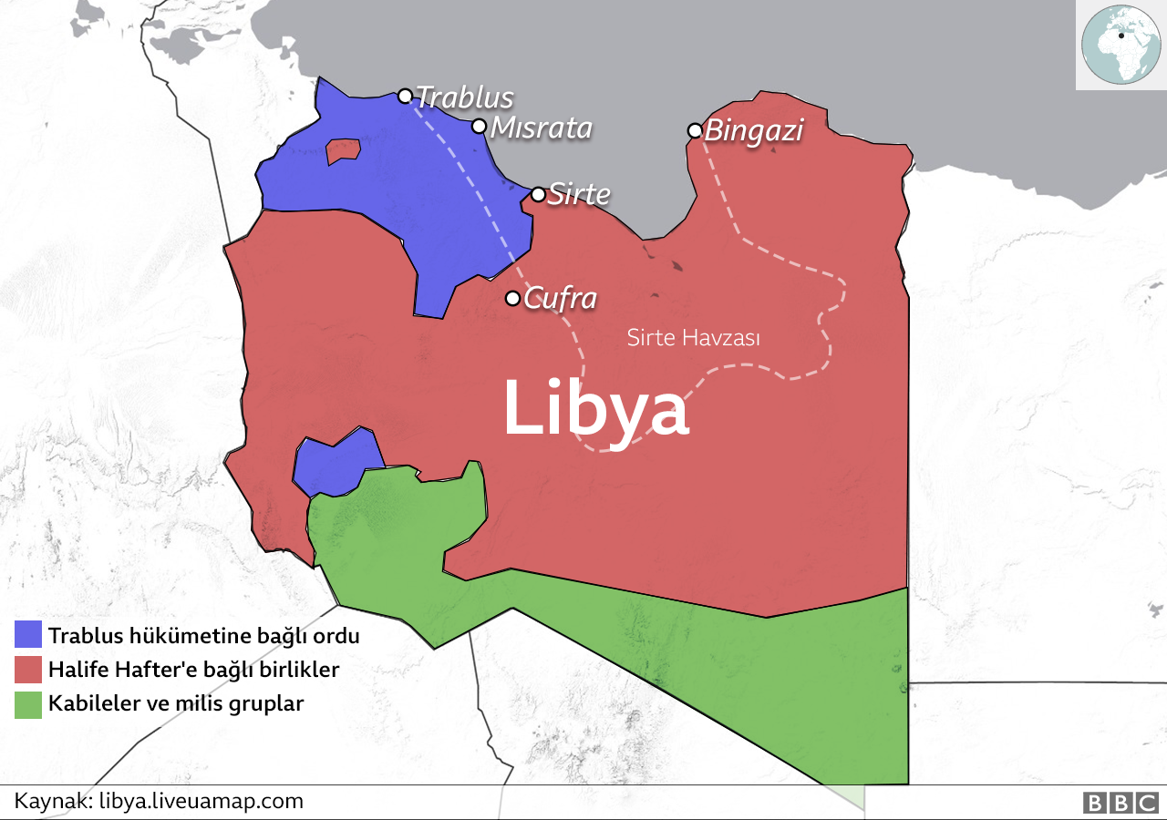 Libya harita