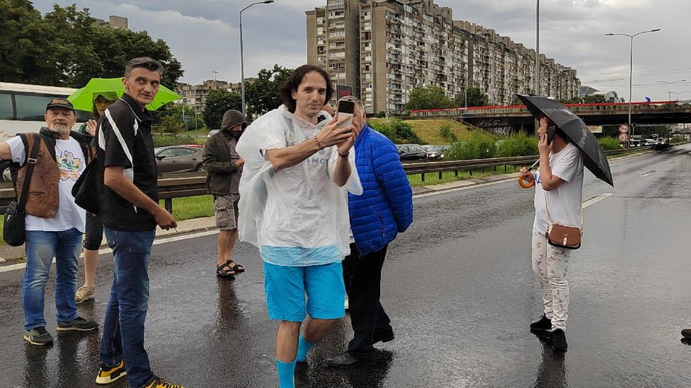 protest ekoloških aktivista