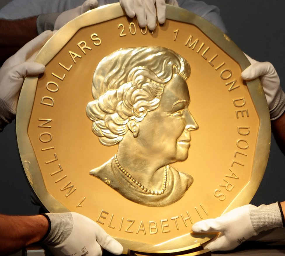 Solid Gold Coin Worth 4m Stolen From Berlin Museum BBC News